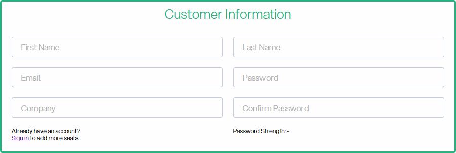 Customer Information