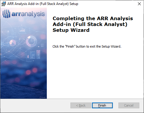 Installer Wizard Last Step